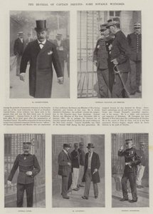Återprövningen av kapten Dreyfus, några anmärkningsvärda vittnen av English Photographer
