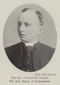 Pastor Charles E Cornish, den nye biskopen av Grahamstown av English Photographer
