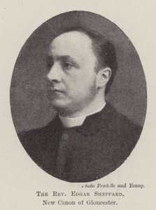 Pastor Edgar Sheppard, ny kanon av Gloucester av English Photographer