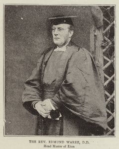 Pastor Edmund Warre, DD av English Photographer