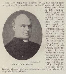 Pastor J C Edghill av English Photographer
