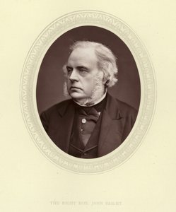 Den högra Hon. John Bright av English Photographer