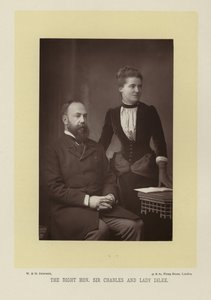 Den högra Hon. Sir Charles och Lady Dilke av English Photographer
