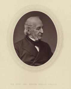Den högra Hon. Spencer Horatio Walpole av English Photographer