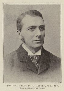 Rätten ärade D H Madden, QC, MP av English Photographer