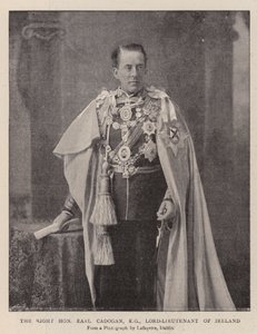 Den rätta ärade Earl Cadogan, KG, lordlöjtnant av Irland av English Photographer