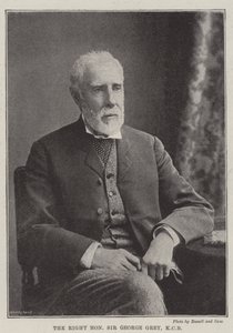 Rätten ärade Sir George Grey, KCB av English Photographer