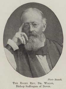 Rätt pastor Dr Walsh, biskop Suffragan av Dover av English Photographer