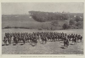 Royal East Kent Yeomanry, vars tjänst har accepterats för Kap av English Photographer
