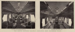 South Eastern Railway Companies New Vestibul Train av English Photographer