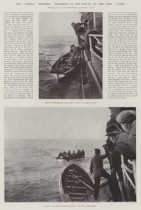 Stella-katastrofen, Incidents of the Rescue av RMS Lynx