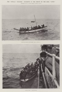 Stella-katastrofen, Incidents of the Rescue av RMS Lynx