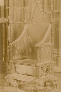 The Stone of Scone i kröningsstolen av English Photographer