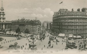 Stranden från Trafalgar Square, London av English Photographer