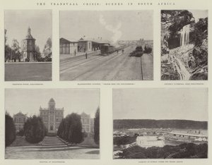 Transvaal-krisen, scener i Sydafrika