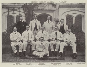 University Boat-Race, Cambridge Crew, Favoriterna av English Photographer