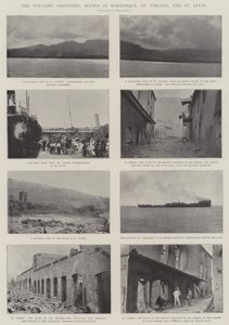 Vulkankatastroferna, scener på Martinique, St Vincent och St Lucia av English Photographer