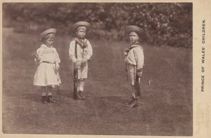 Barnen till Edward, prins av Wales av English Photographer