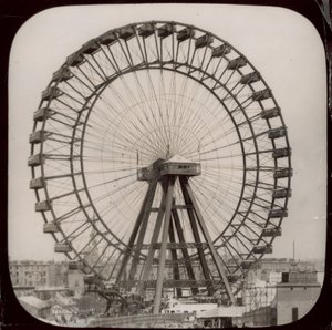 Det stora hjulet vid Earls Court, London av English Photographer