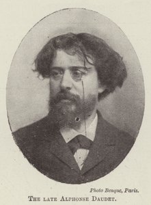 Den bortgångne Alphonse Daudet av English Photographer