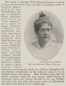 Den bortgångne Blanche Willis Howard av English Photographer