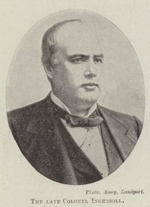 Den framlidne översten Ingersoll av English Photographer