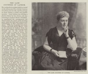 Den framlidna grevinnan av Lathom av English Photographer