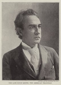 Den bortgångne Edwin Booth, den amerikanske tragedianen av English Photographer