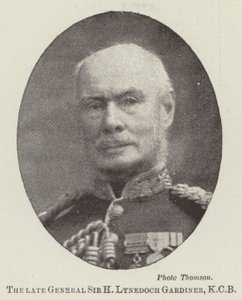 Den bortgångne general Sir H Lynedoch Gardiner, KCB av English Photographer