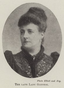 Den framlidna Lady Glenesk av English Photographer