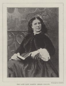 Den sena Lady Martin (Helen Faucit) av English Photographer