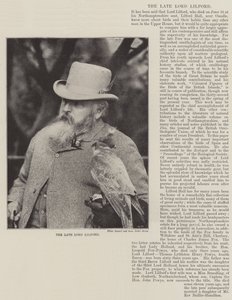 Den bortgångne Lord Lilford av English Photographer