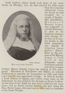 Den bortgångne Lord Ludlow av English Photographer