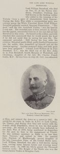 Den framlidne Lord William Beresford, VC, tidigare överste 9th Lancers av English Photographer