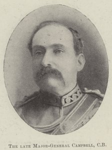 Den avlidne generalmajor Campbell, CB av English Photographer