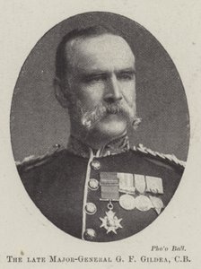 Den framlidne generalmajoren GF Gildea, CB av English Photographer