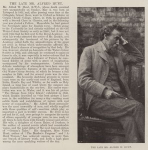 Den framlidne herr Alfred W Hunt av English Photographer