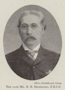 Den framlidne Mr B E Brodhurst, FRCS av English Photographer
