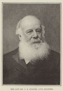 Den framlidne Mr C E Spooner, civilingenjör av English Photographer