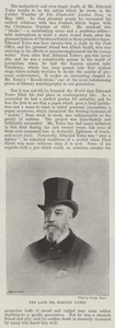 Den bortgångne Mr Edmund Yates av English Photographer