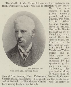 Den bortgångne Mr Edward Case av English Photographer
