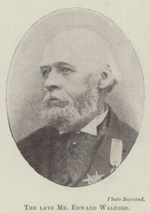 Den bortgångne Mr Edward Walford av English Photographer