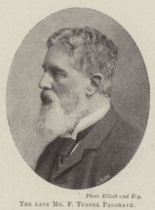 Den bortgångne herr F Turner Palgrave av English Photographer