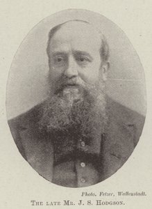Den bortgångne Mr J S Hodgson av English Photographer