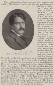 Den bortgångne Mr Stephen Crane av English Photographer