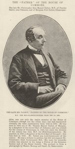 Den framlidne Mr Talbot, Fader till underhuset, MP för Mid-Glamorganshire från 1830 till 1890 av English Photographer