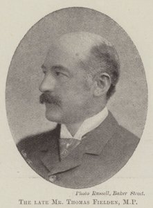 Den framlidne Thomas Fielden, MP av English Photographer