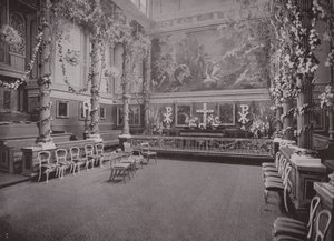 Den sena drottning Victorias privata kapell, Buckingham Palace av English Photographer