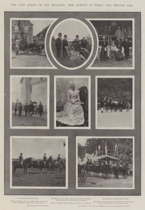 Den bortgångne drottningen av belgierna, hennes majestät i det offentliga och privata livet av English Photographer