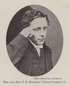 Den framlidne pastor CL Dodgson, Lewis Carroll av English Photographer